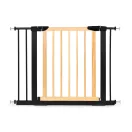 Biztonsági kapu, babarács, ECOTOYS SF-011-BC, szélesség: 74–100 cm, magasság: 77,5 cm, egykezes nyitás, kétirányú nyílás, önzáródó, összecsukható, fém és műanyag