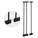 Biztonsági kapu, babarács, ECOTOYS SF-011-BC, szélesség: 74–100 cm, magasság: 77,5 cm, egykezes nyitás, kétirányú nyílás, önzáródó, összecsukható, fém és műanyag