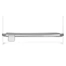 Leesésgátló ágykorlát, ECOTOYS SG-030C-GY, szürke/fehér, 200 x 61-92 cm, acél váz, légáteresztő háló, biztonsági zár, leengedhető, zsebes tároló, állítható magasság
