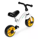 Kétkerekű futóbicikli, ECOTOYS LC-V1252, fekete, EVA habkerekek 19,5 cm, acél váz, állítható ülésmagasság: 33–41 cm, kormányfordulás határoló, 36 hónapos kortól