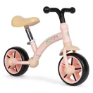 Kétkerekű futóbicikli, ECOTOYS LC-V1252, rózsaszín, EVA habkerekek 19,5 cm, acél váz, állítható ülésmagasság: 33–41 cm, kormányfordulás határoló, 36 hónapos kortól