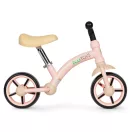 Kétkerekű futóbicikli, ECOTOYS LC-V1252, rózsaszín, EVA habkerekek 19,5 cm, acél váz, állítható ülésmagasság: 33–41 cm, kormányfordulás határoló, 36 hónapos kortól