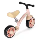 Kétkerekű futóbicikli, ECOTOYS LC-V1252, rózsaszín, EVA habkerekek 19,5 cm, acél váz, állítható ülésmagasság: 33–41 cm, kormányfordulás határoló, 36 hónapos kortól