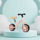 Kétkerekű futóbicikli, ECOTOYS LC-V1252, rózsaszín, EVA habkerekek 19,5 cm, acél váz, állítható ülésmagasság: 33–41 cm, kormányfordulás határoló, 36 hónapos kortól