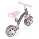 Kétkerekű futóbicikli, ECOTOYS LC-V1252, szürke, EVA habkerekek 19,5 cm, acél váz, állítható ülésmagasság: 33–41 cm, kormányfordulás határoló, 36 hónapos kortól