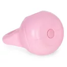 Kettlebell súlyzó, ModernHome CK-10-PK, rózsaszín, 10 kg, műanyag burkolat, cement töltet, lapos talp, strapabíró, kezdőknek és haladóknak
