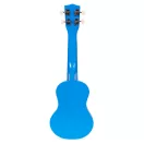 Gyerek ukulele, ECOTOYS MF019H, kék, 17,5 x 6 x 53 cm, fa, hangolható, 4 nejlon húrral, pengetővel, 12 bunddal, 3 éves kortól ajánlott