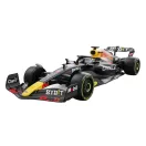 Távirányítós autó, Rastar, Red Bull Racing RB18, sötétkék, 47 cm, 1:12 méretarány, teljes irányítás, elemes (5+2 db AA, nem tartozék)
