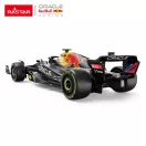 Távirányítós autó, Rastar, Red Bull Racing RB18, sötétkék, 47 cm, 1:12 méretarány, teljes irányítás, elemes (5+2 db AA, nem tartozék)