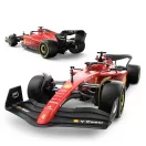 Távirányítós autó, Raster, Ferrari F1-75, piros, 47 cm, 1:12 méretarány, teljes irányítás, elemes (5+2 db AA, nem tartozék)