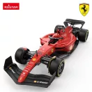 Távirányítós autó, Raster, Ferrari F1-75, piros, 47 cm, 1:12 méretarány, teljes irányítás, elemes (5+2 db AA, nem tartozék)