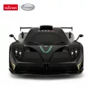 Távirányítós autó, Rastar, Pagani Zonda R, fekete, 33 cm, 1:14 méretarány, teljes irányítás, elemes (5+2 db AA, nem tartozék)