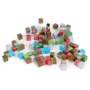 Mágneses építőkocka készlet, Multistore HC734453, 100 db, 20 x 20 x 20 mm, többszínű, műanyag, tárolózsákkal, 3 éves kortól