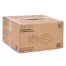Gyerek WC-ülőke, ECOTOYS HA-P17-18-PK, rózsaszín, lépcsős fellépővel, csúszásmentes, állítható, párnázott ülőke, univerzális, műanyag