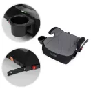Autós ülésmagasító, ECOTOYS RDCF04-ISO, 125–150 cm, Isofix, i-Size (ECE R129/03), pohártartóval, karfás, mosható huzat