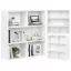 Tárolópolc, ModernHome S-20-W, 3 szintes, 87 x 87 x 24 cm, fehér, laminált forgácslap, karcálló, 10 kg/polc teherbírás