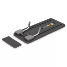 Pilates deszka, ModernHome GB-PL-01, 106 x 41 x 3 cm, összecsukható, LCD kijelző, expander szalagokkal, fekvőtámasz fogantyúkkal