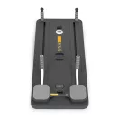 Pilates deszka, ModernHome GB-PL-01, 106 x 41 x 3 cm, összecsukható, LCD kijelző, expander szalagokkal, fekvőtámasz fogantyúkkal