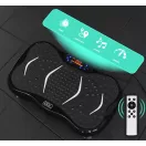 Vibrációs tréner, MOVEPRO GB-CF002S, 180 W, fekete, 120 kg teherbírás, távirányítóval, gumikötelekkel