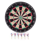 Dartstábla, Multistore AP-301, átmérő: 46 cm, 6 db darts + komplett rögzítőkészlet