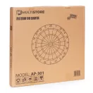 Dartstábla, Multistore AP-301, átmérő: 46 cm, 6 db darts + komplett rögzítőkészlet