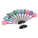 Elektronikus dartstábla, Multistore AP-400, átmérő: 48 cm, 27 játékmód, 202 variáció, 2 LCD kijelző, 8 játékosig, 12 db darts + póthegyek