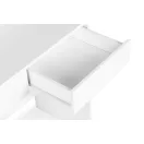 Sminkasztal, ModernHome ZDT-01, 80 x 41 x 146 cm, 9 db LED, tükör, 2 fiók, 3 polc, laminált bútorlap