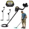 Fémdetektor, Multistore GC-1032, 96,5-116,5 cm, 24,5 cm vízálló keresőfej, LCD kijelző, 3 beállítás, numerikus célazonosítás 0–99, elemes (2 db 9V, nem tartozék)