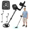 Fémdetektor, Multistore GC-1065, 88-113 cm, 19 cm vízálló keresőfej, analóg kijelző, hangjelzés, 2 beállítás, elemes (1 db 9V - nem tartozék)