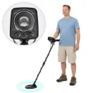 Fémdetektor, Multistore GC-1065, 88-113 cm, 19 cm vízálló keresőfej, analóg kijelző, hangjelzés, 2 beállítás, elemes (1 db 9V - nem tartozék)