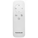Elektromos fűtőpanel, Bauerkraft H-099, fehér, 600 W, 100 x 60 cm, infravörös, WiFi (Tuya) és távirányító, beépített termosztát, falra/mennyezetre szerelhető