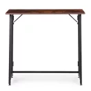 Íróasztal, ModernHome TH-FD-7-16, 80 x 45 x 76 cm, Loft stílus, fa és fém anyagból, összecsukható, állítható szintezőtalpak, teherbírás: 80 kg
