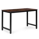 Íróasztal, ModernHome TH-RD-7-16, antik dió, 120 x 60 x 75 cm, fa és fém anyagból, állítható szintezőtalpak, teherbírás: 100 kg