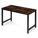 Íróasztal, ModernHome TH-RD-7-16, antik dió, 120 x 60 x 75 cm, fa és fém anyagból, állítható szintezőtalpak, teherbírás: 100 kg