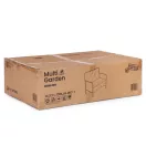 Kerti pad, MultiGarden DNLJA-007-1, fekete, 90 x 57 x 84 cm, rattan hatású, párnával, műanyag, poliészter 160 g/m2, teherbírás: 250 kg