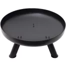 Kerti tűzrakó, Bauerkraft X-260, fekete, átmérő: 60 cm, magasság: 30 cm, öntöttvas