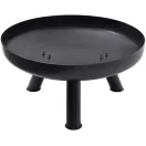 Kerti tűzrakó, Bauerkraft X-260, fekete, átmérő: 60 cm, magasság: 30 cm, öntöttvas