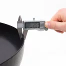 Kerti tűzrakó, Bauerkraft X-260, fekete, átmérő: 60 cm, magasság: 30 cm, öntöttvas