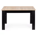 Étkezőasztal, ModernHome TH-KT-16-1, 120 x 80 cm, téglalap alakú, magasság: 75 cm, MDF lábak, MDF asztallap, csúszásgátló talpak, teherbírás: 100 kg