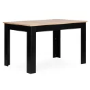 Étkezőasztal, ModernHome TH-KT-16-1, 120 x 80 cm, téglalap alakú, magasság: 75 cm, MDF lábak, MDF asztallap, csúszásgátló talpak, teherbírás: 100 kg