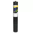Talajtakaró geotextília, MultiGarden WEED150-S3, 1,6 x 20 m, fekete, nem szőtt, 150 g/m2, tekercs, polipropilén, víz- és légáteresztő, kék vezetőcsíkokkal, 50 db rögzítő tüskével (10 cm)