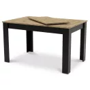 Étkezőasztal, Leobert 15517-1, 120–160 x 80 cm, téglalap alakú, magasság: 75 cm, bővíthető, MDF lábak, MDF asztallap, csúszásgátló talpak