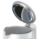 Vízforraló, Webber 05WK110, 1500 ml, 1800 W, 360°-os talp, választható hőmérséklet, szárazonforrás elleni védelem, automatikus kikapcsolás, duplafalú