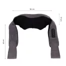 Nyak- és hátmasszírozó, KADEN XB-8082S, shiatsu masszázs, forgó masszázsfejek, öv formájú, fűtés funkció, 24 W