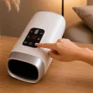 Akkumulátoros kézmasszírozó, KADEN XB-818, fehér, vezeték nélküli, kompressziós masszázs, 4 üzemmód, fűtés funkció, 8 W