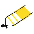 Koordinációs létra, Movepro MXW170406, 600 cm, agilitásfejlesztő, gyorsasági és lábmunkagyakorlatokhoz, jelzőkúpokkal, hordtáskával