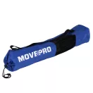 Röplabda és tollaslabda háló és állvány szett, MOVEPRO MXW170408, 305 x 140 cm, állítható magasságú, fém oszlopok, hordtáskával