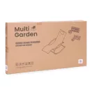 Napozóágy, MultiGarden DN-GL-054-1, fekete, 146 x 89 x 62 cm, nullgravitációs, hintázó, fejpárnával, fémvázas kialakítás, textil háló kárpit, teherbírás: 150 kg