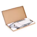 Napozóágy, MultiGarden DN-GL-054-1, fekete, 146 x 89 x 62 cm, nullgravitációs, hintázó, fejpárnával, fémvázas kialakítás, textil háló kárpit, teherbírás: 150 kg