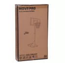 Kosárlabdapalánk, MOVEPRO QSG-ZW003P, mobil, állítható, 100–305 cm magasság, szabadon álló, kerekekkel, acél váz, PE/PET palánk 96,5 x 57 cm, 45 cm gyűrű, 38,5 l tölthető talp
